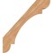 Ekena Millwork 5 1/2"W x 36"D x 40"H Olympic Smooth Knee Brace, Western Red Cedar BRC06X36X40OLY00SWR - alternate 4
